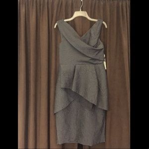 Lela Rose Formal Gray Dress